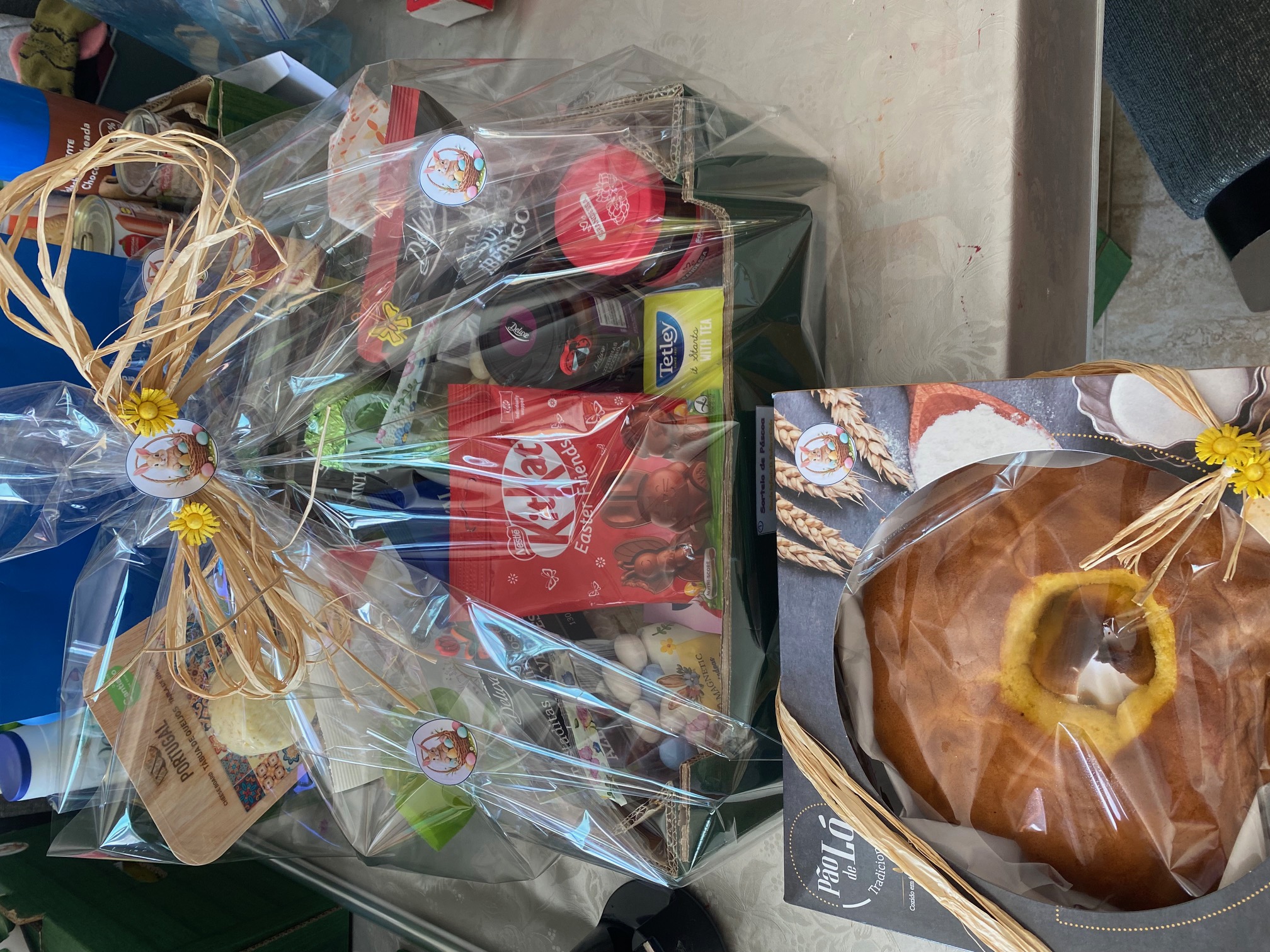 Cabaz de bens sorteado